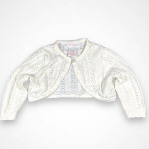 4/$20 Joe Fresh White Cropped Sweater